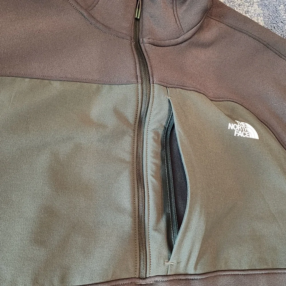 The North Face Pullover Green Canyonlands Fleece 1/2 Zip Up - Men Size XL